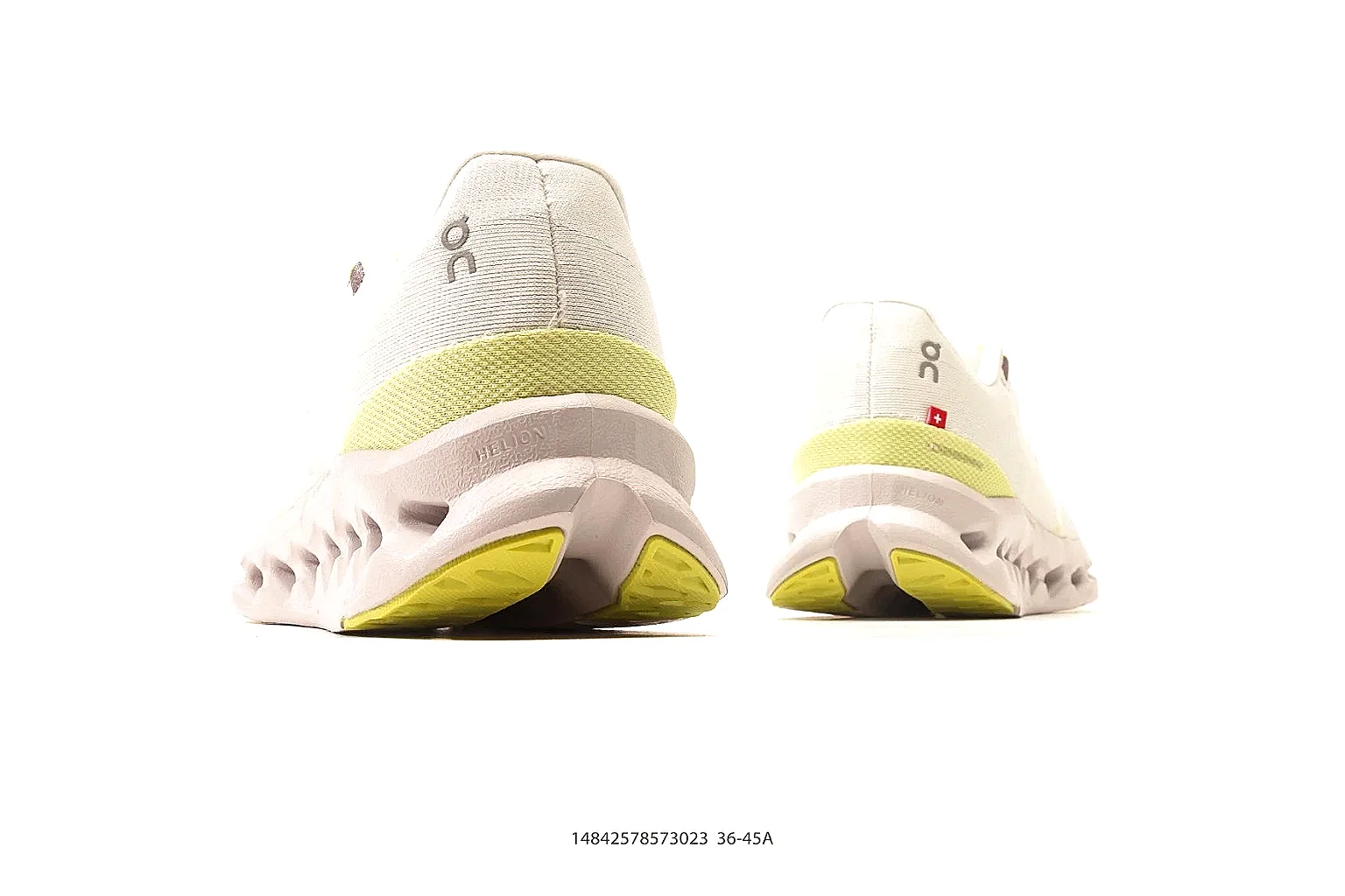 GogoBuy agent brief photos for On Cream Yellow Cloud Runner