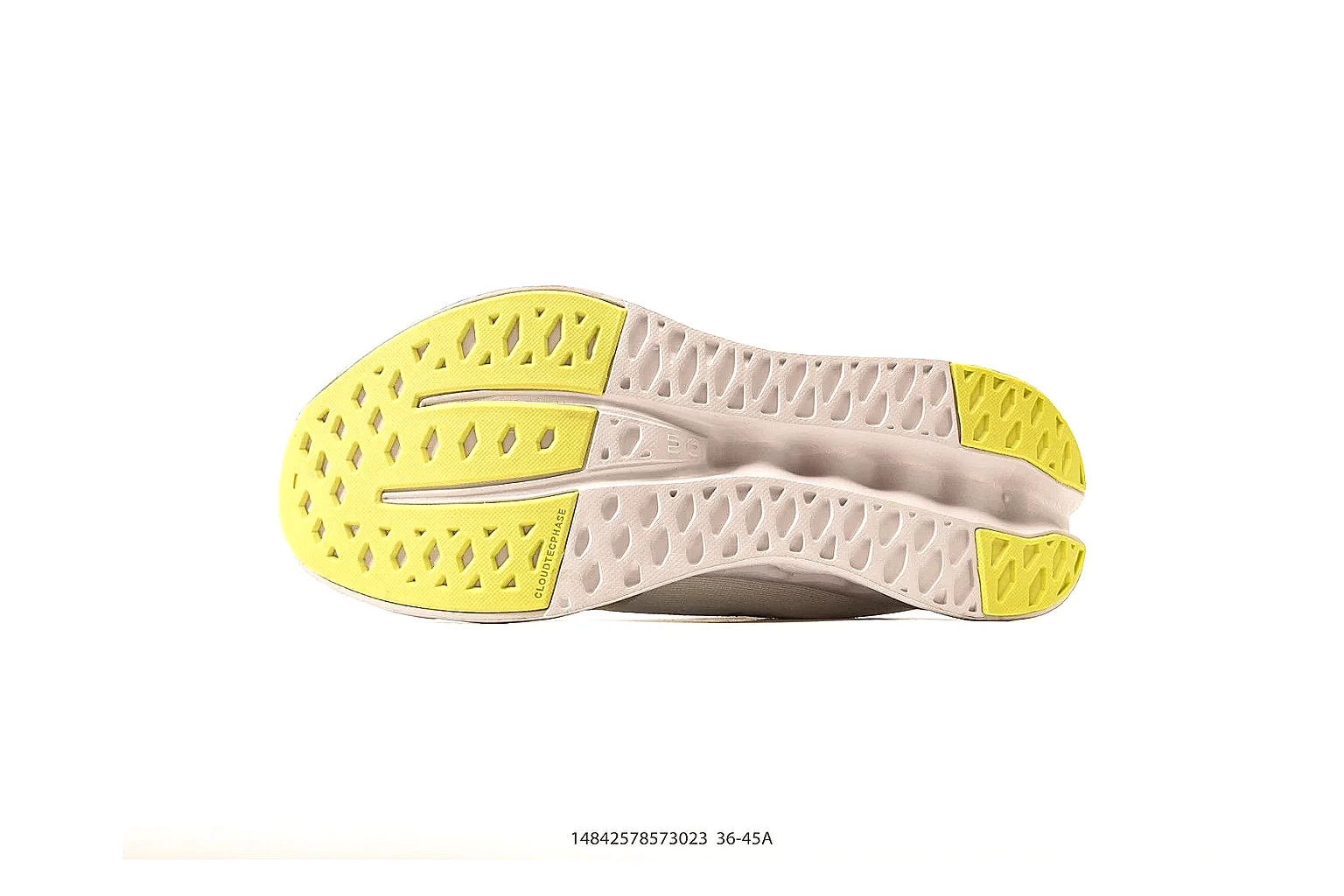 GogoBuy agent brief photos for On Cream Yellow Cloud Runner thumbnail 6