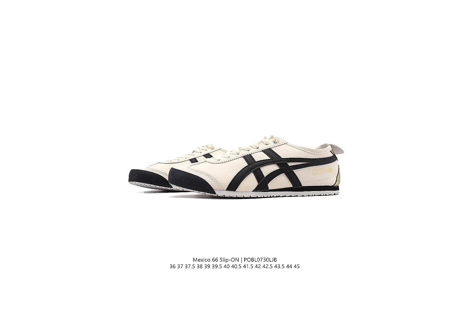 gogobuy.cloud Onitsuka Tiger Cream Black Mexico 66 1200 Cream Black low-top product image thumbnail 4