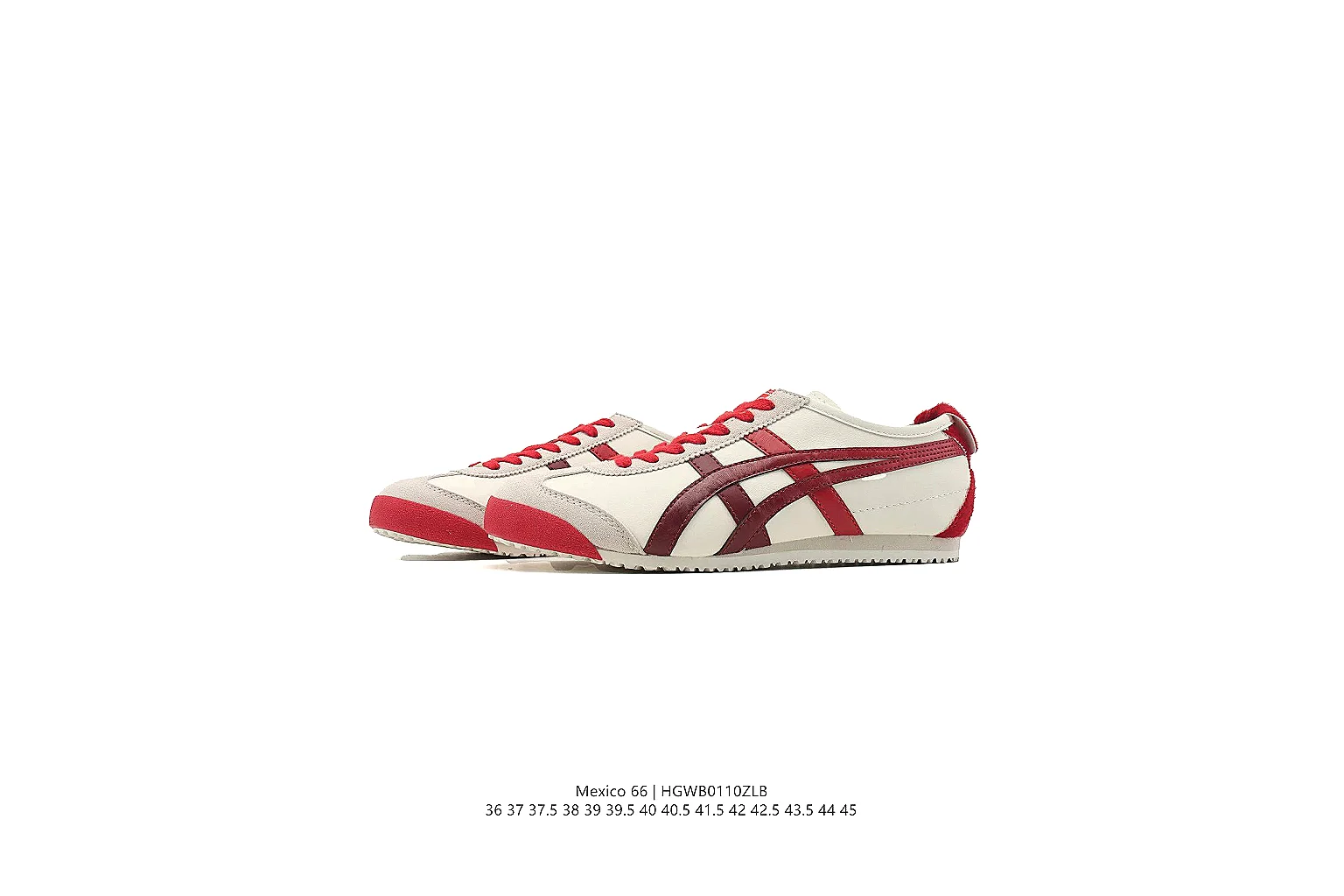 gogobuy.cloud Onitsuka Tiger White Red Mexico 66 0952 White Red low-top product image thumbnail 4