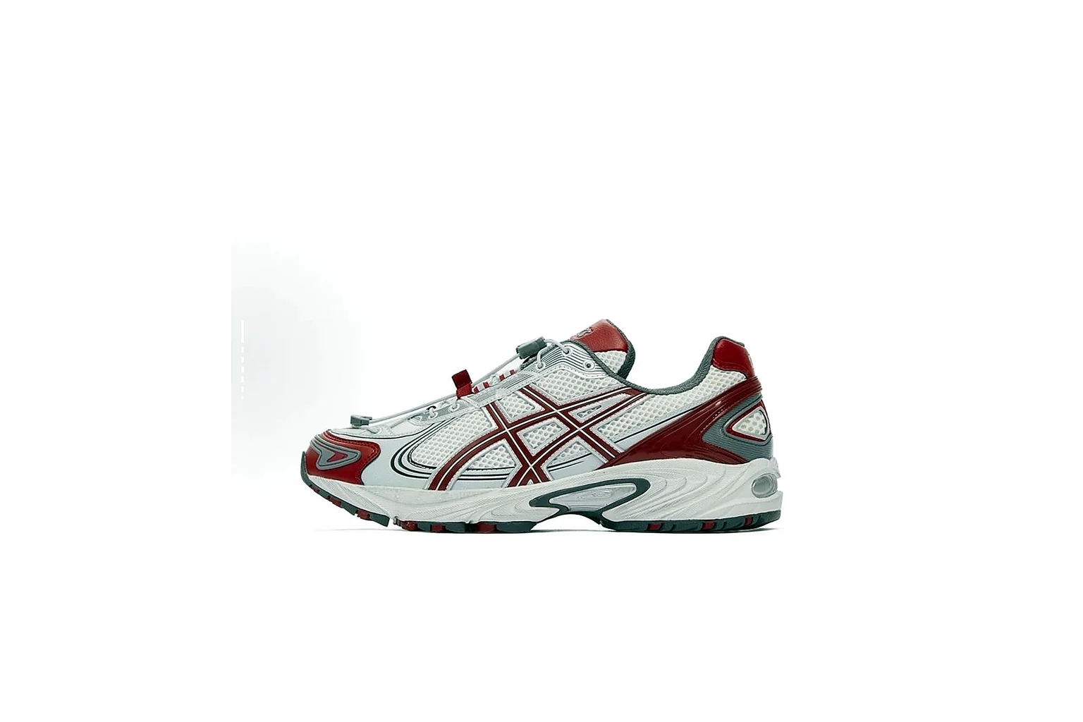 Onitsuka Tiger Mexico 66 White Red Green slim retro low top six photo view