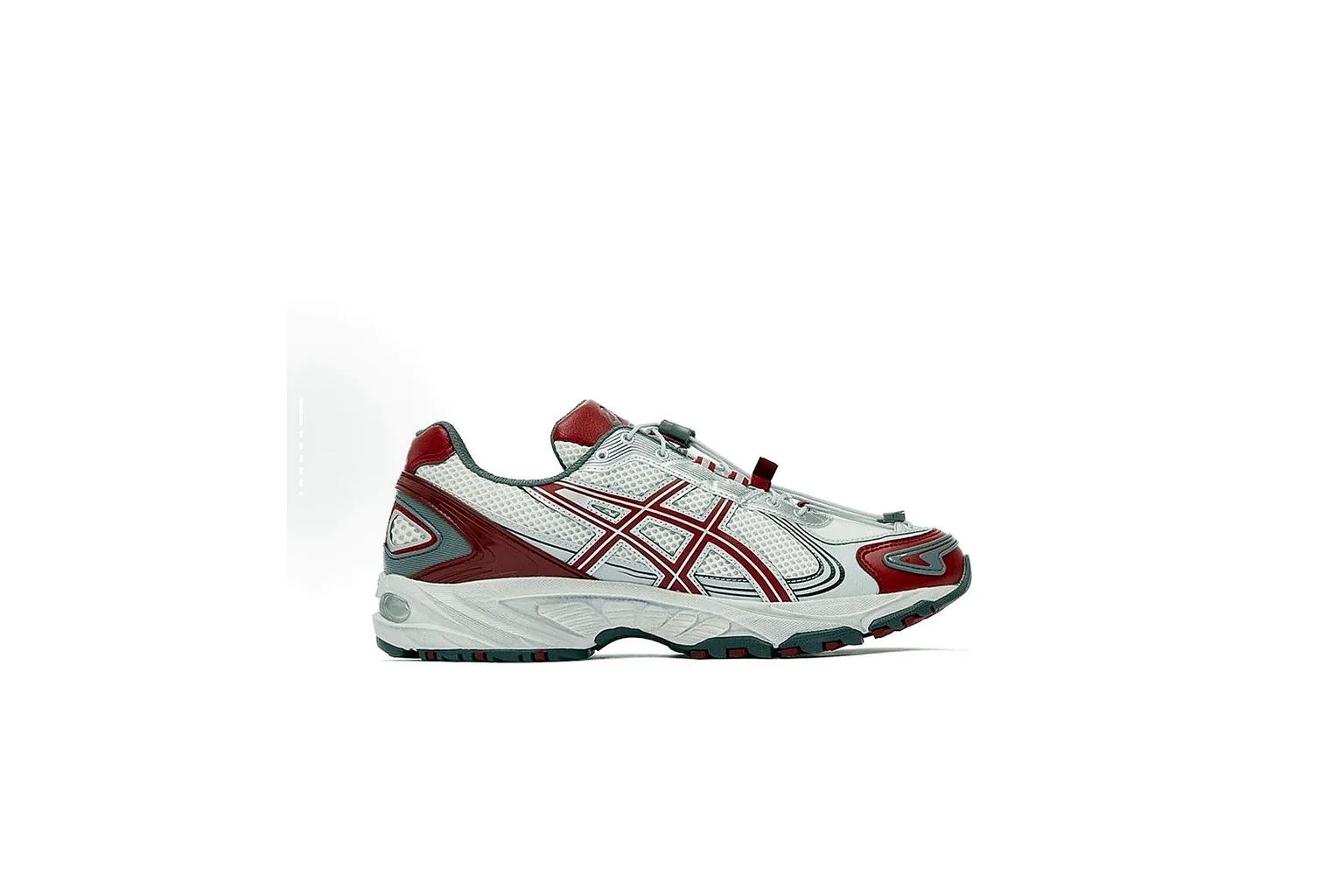 Onitsuka Tiger Mexico 66 White Red Green slim retro low top six photo view thumbnail 4