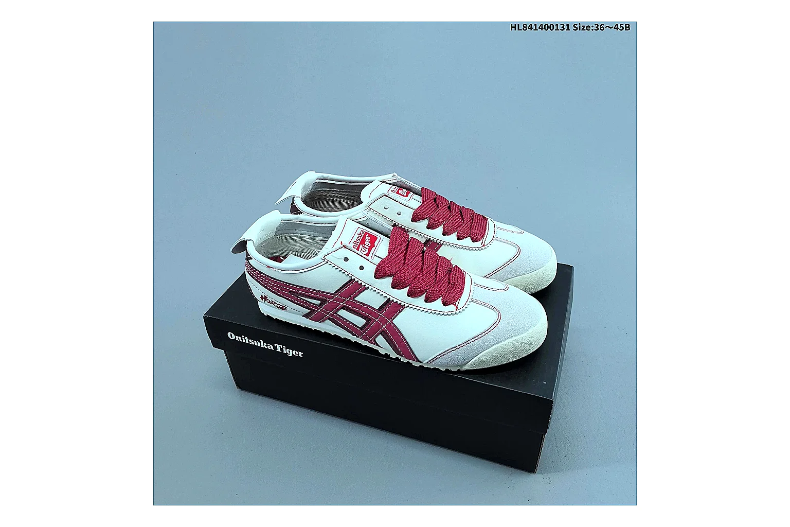 Casual Low-Top Sneaker 0789 shopping brief image showing red casual low-top with mixed-material upper and low-profile shape thumbnail 2
