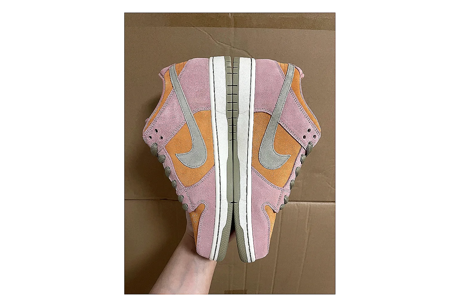 Casual Low-Top Sneaker 5146 shopping brief image showing red casual low-top with mixed-material upper and low-profile shape thumbnail 4