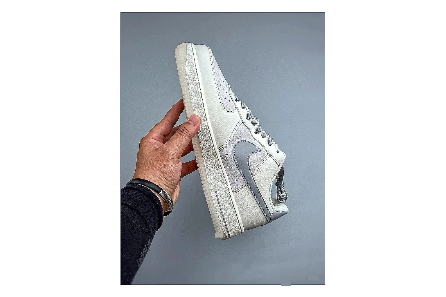 Casual Low-Top Sneaker 5155 shopping brief image showing casual low-top sneaker with clean paneling, textured upper and six-view gallery for daily streetwear styling plus side-profile shape, upper panel lines, and outsole detail