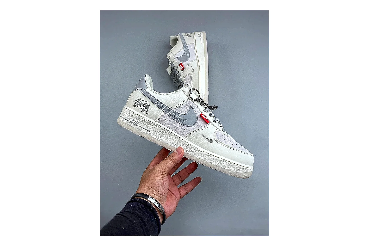 Casual Low-Top Sneaker 5155 shopping brief image showing casual low-top sneaker with clean paneling, textured upper and six-view gallery for daily streetwear styling plus side-profile shape, upper panel lines, and outsole detail thumbnail 6