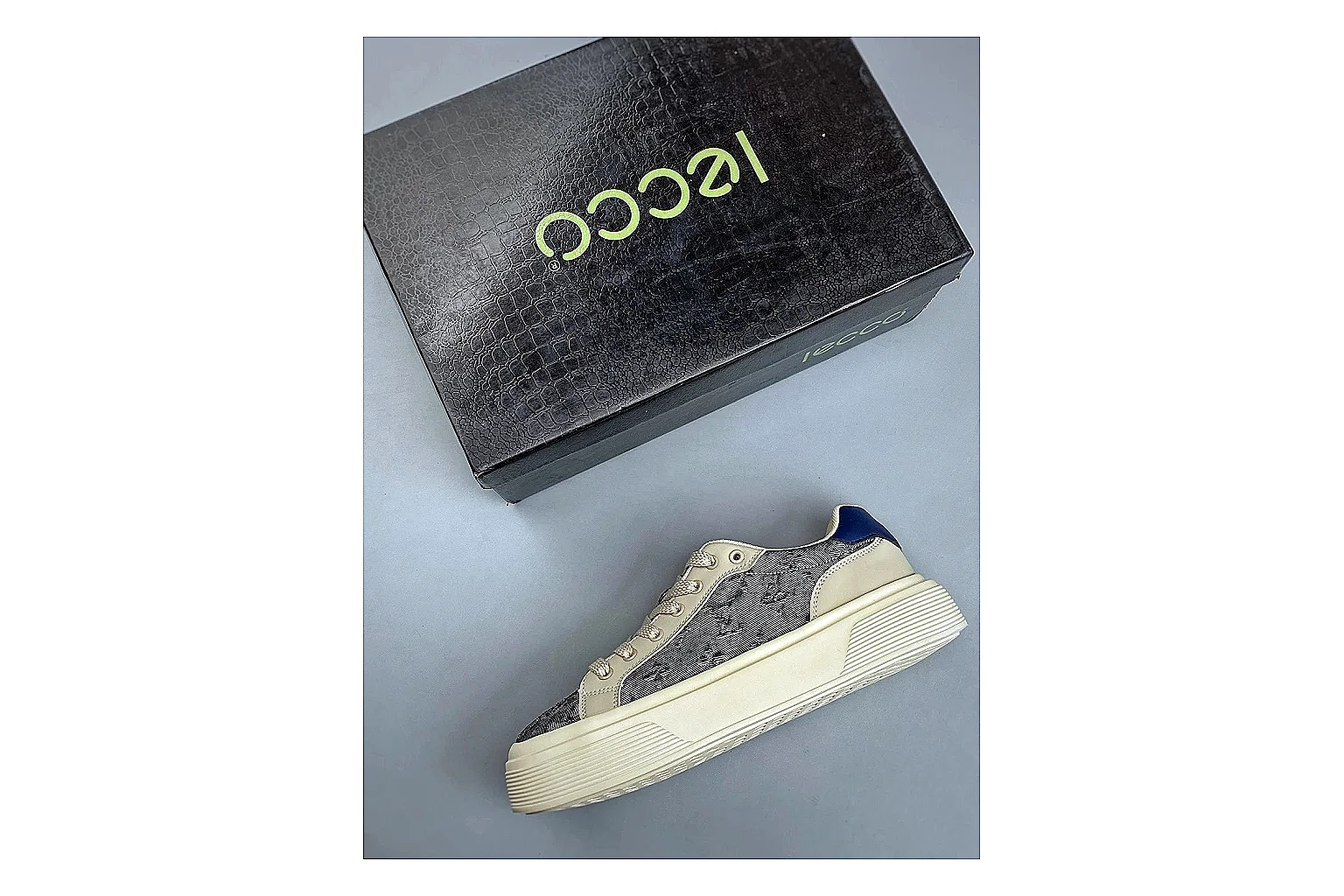 Casual Low-Top Sneaker 5163 shopping brief image showing casual low-top sneaker with clean paneling, textured upper and six-view gallery for daily streetwear styling plus side-profile shape, upper panel lines, and outsole detail thumbnail 4