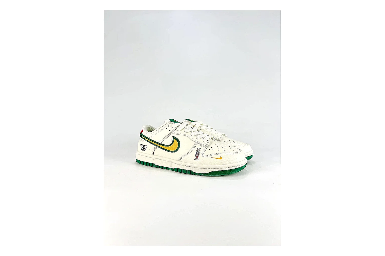 Casual Low-Top Sneaker 5184 shopping brief image showing red casual low-top with mixed-material upper and low-profile shape thumbnail 4