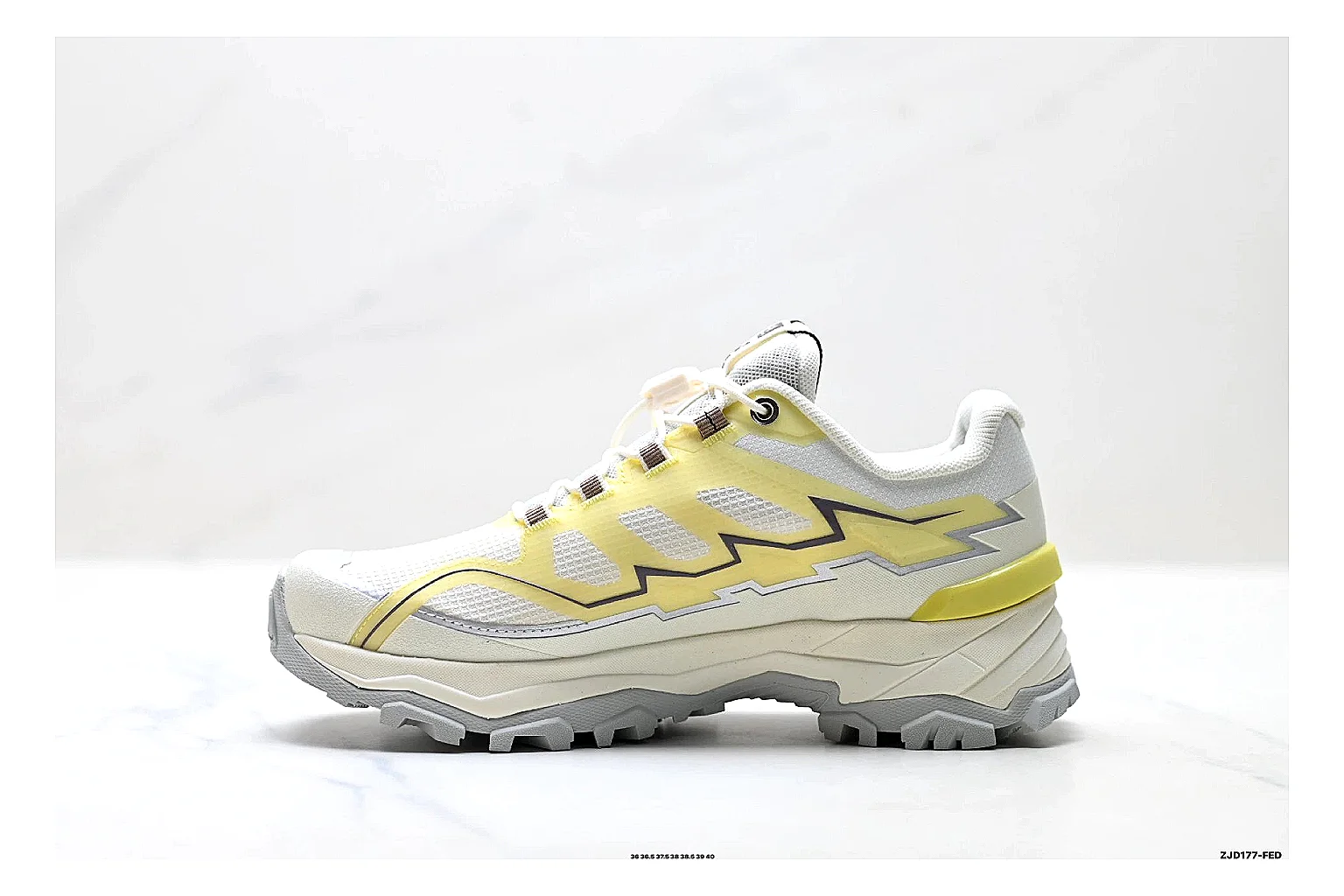 Casual Low-Top Sneaker 5222 shopping brief image showing red casual low-top with mixed-material upper and low-profile shape thumbnail 4