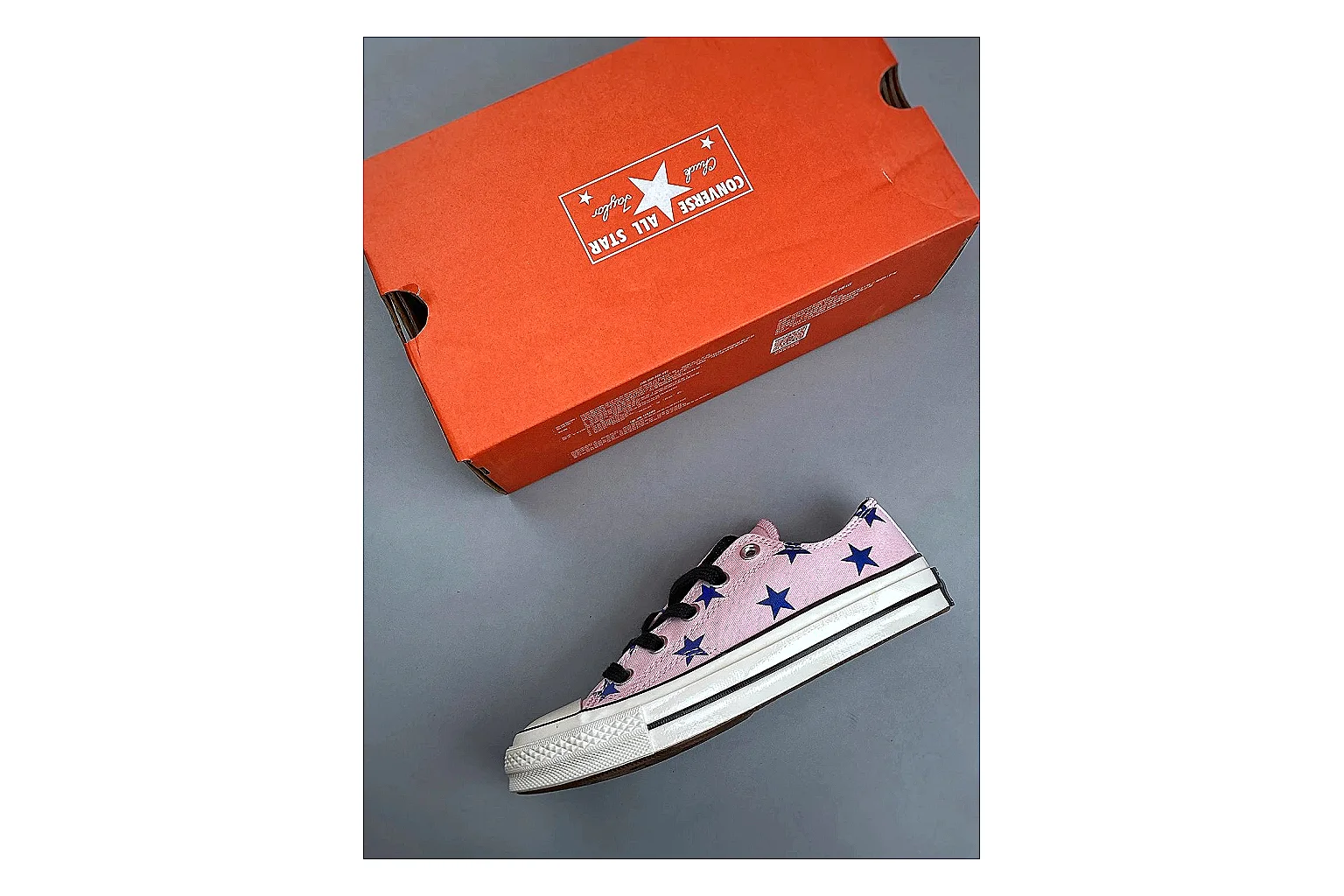 Casual Low-Top Sneaker 5258 shopping brief image showing red casual low-top with mixed-material upper and low-profile shape thumbnail 4
