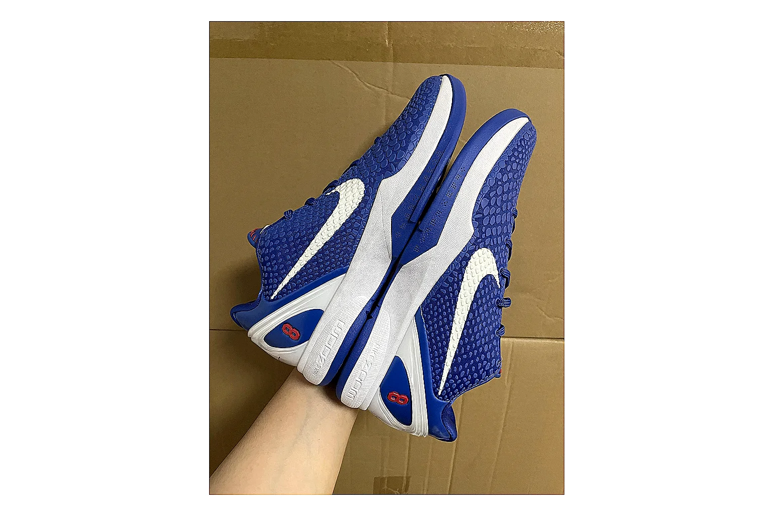 Casual Low-Top Sneaker 5590 shopping brief image showing red casual low-top with mixed-material upper and low-profile shape thumbnail 6