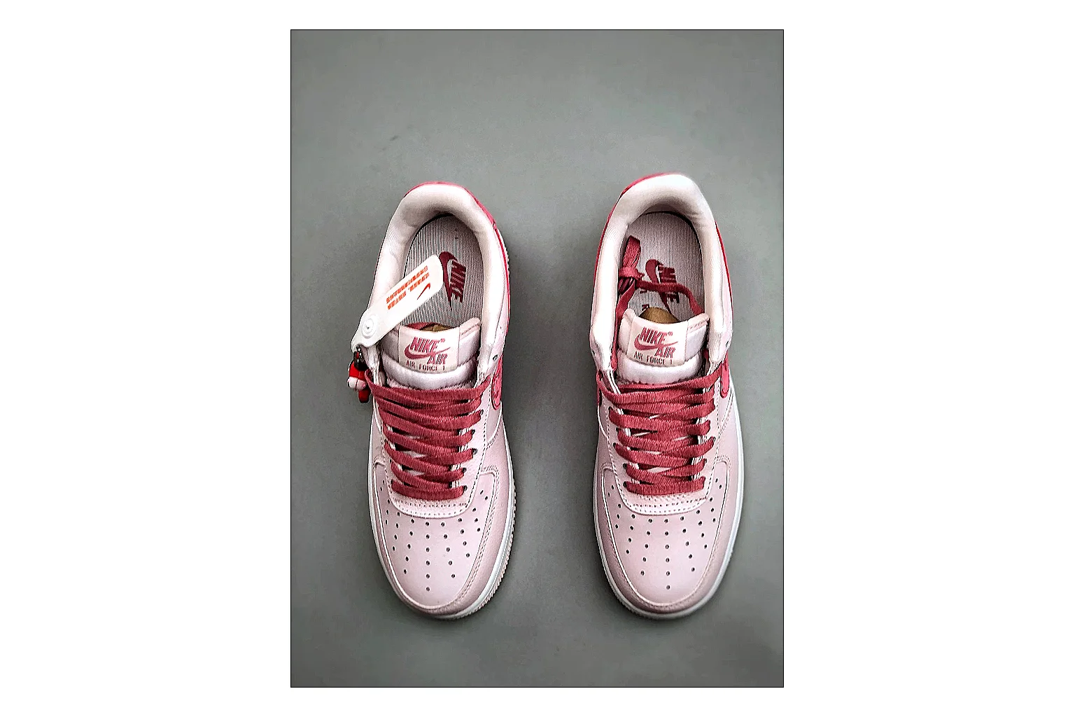 Casual Low-Top Sneaker 6726 shopping brief image showing red casual low-top with mixed-material upper and low-profile shape thumbnail 3