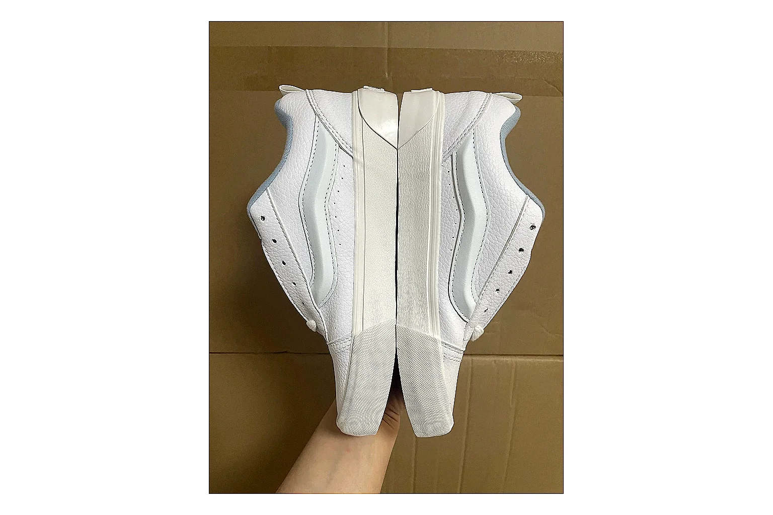 Casual Low-Top Sneaker 7578 shopping brief image showing red casual low-top with mixed-material upper and low-profile shape thumbnail 4