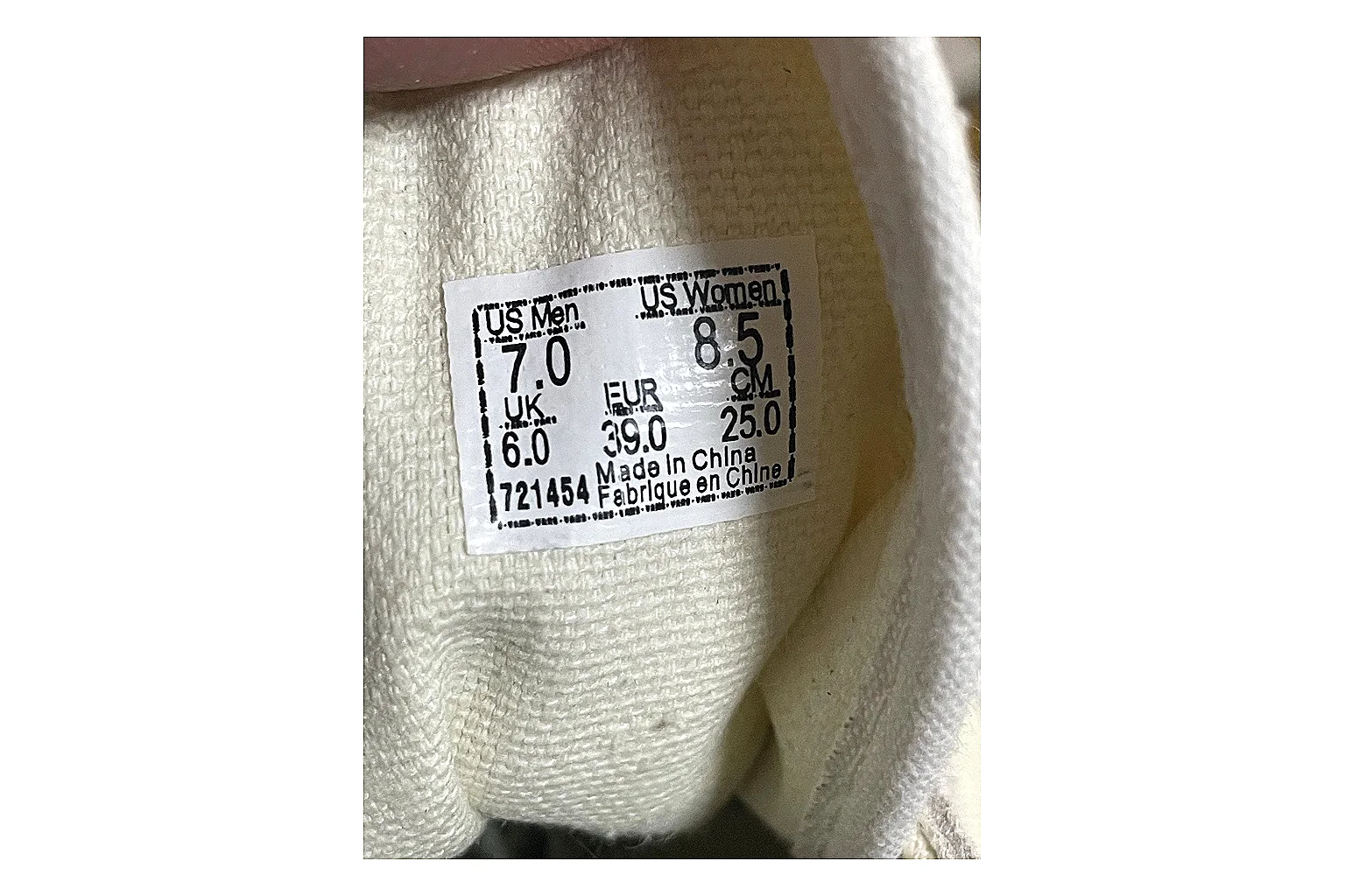Casual Low-Top Sneaker 7783 shopping brief image SKU 1095507783 thumbnail 5