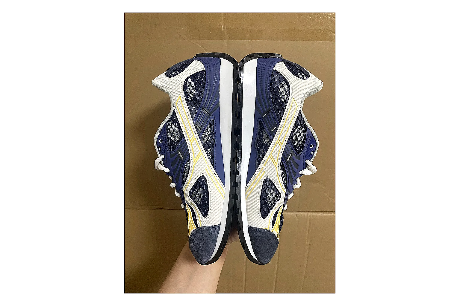 Casual Low-Top Sneaker 9325 shopping brief image showing red casual low-top with mixed-material upper and low-profile shape thumbnail 3