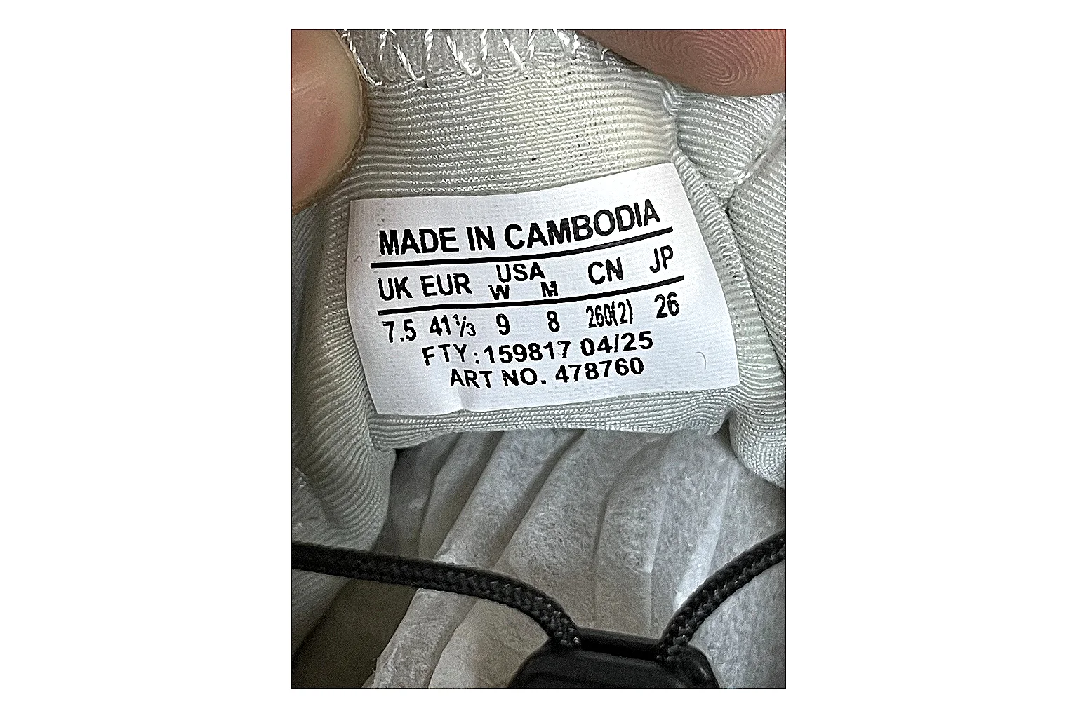 Casual Low-Top Sneaker 9459 shopping brief image SKU 1095509459 thumbnail 2