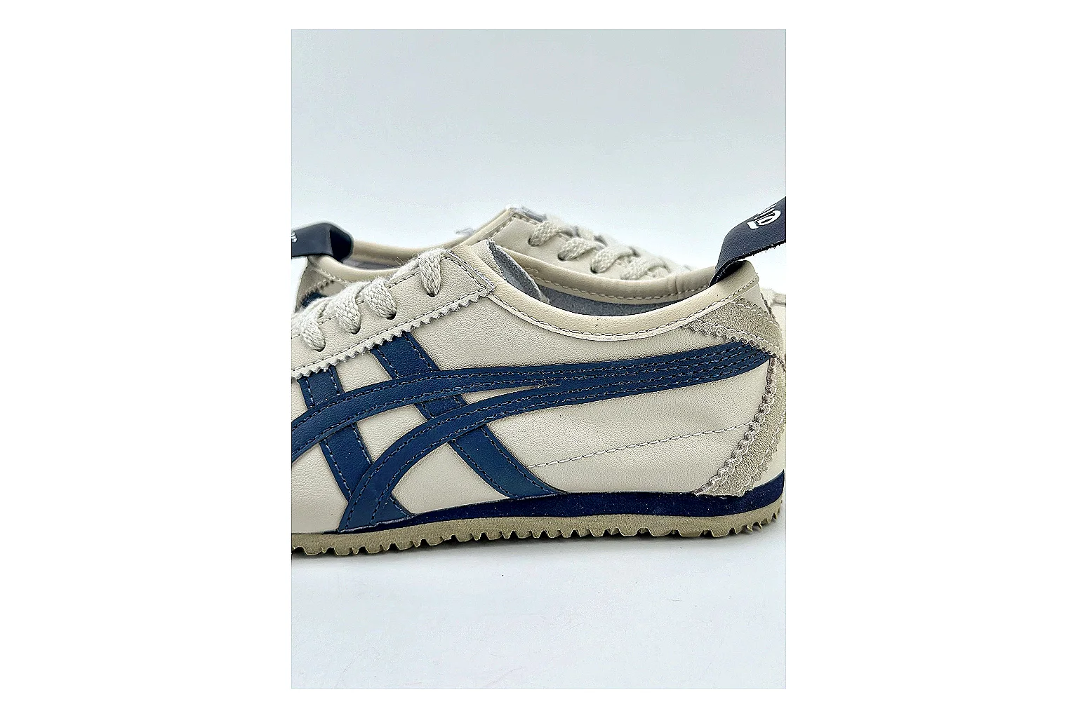 Casual Low-Top Sneaker 9736 shopping brief image showing casual low-top sneaker with clean paneling, textured upper and six-view gallery for daily streetwear styling plus side-profile shape, upper panel lines, and outsole detail thumbnail 2
