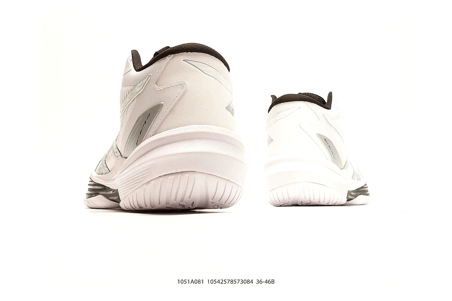 Training Runner White Black Sneaker shopping brief photo showing white black synthetic upper, training-runner shape, layered support panels, and everyday performance sole thumbnail 6