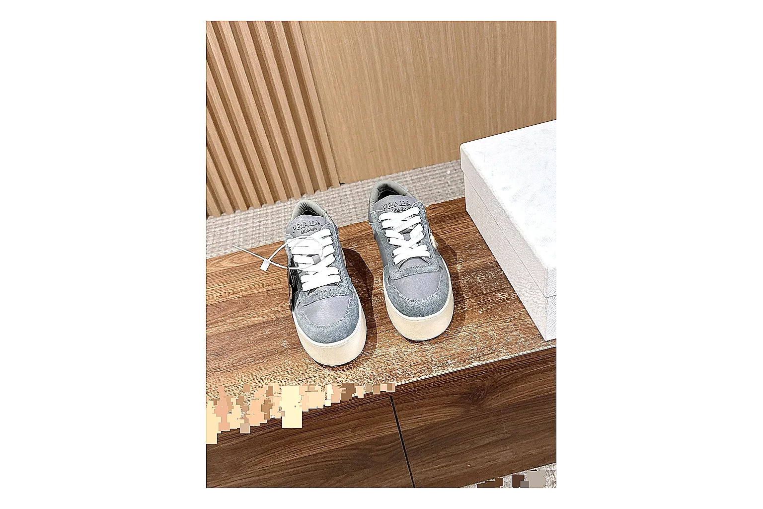 gogobuy.cloud Grey Platform Low 8764 Grey low-top product image