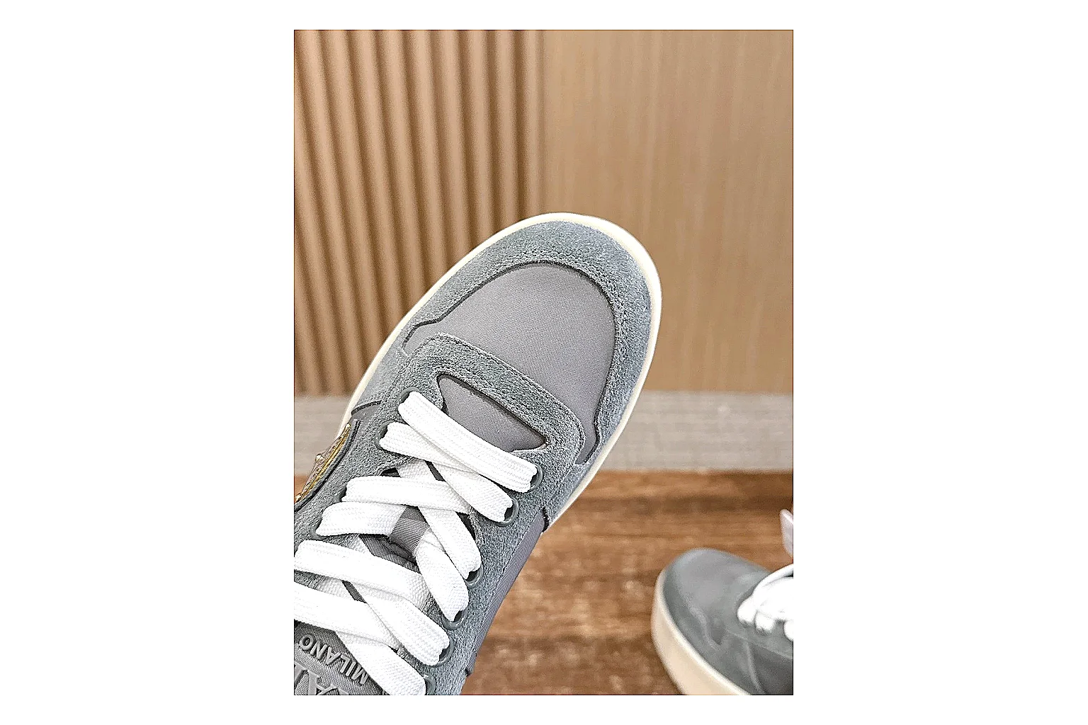 gogobuy.cloud Grey Platform Low 8764 Grey low-top product image thumbnail 3