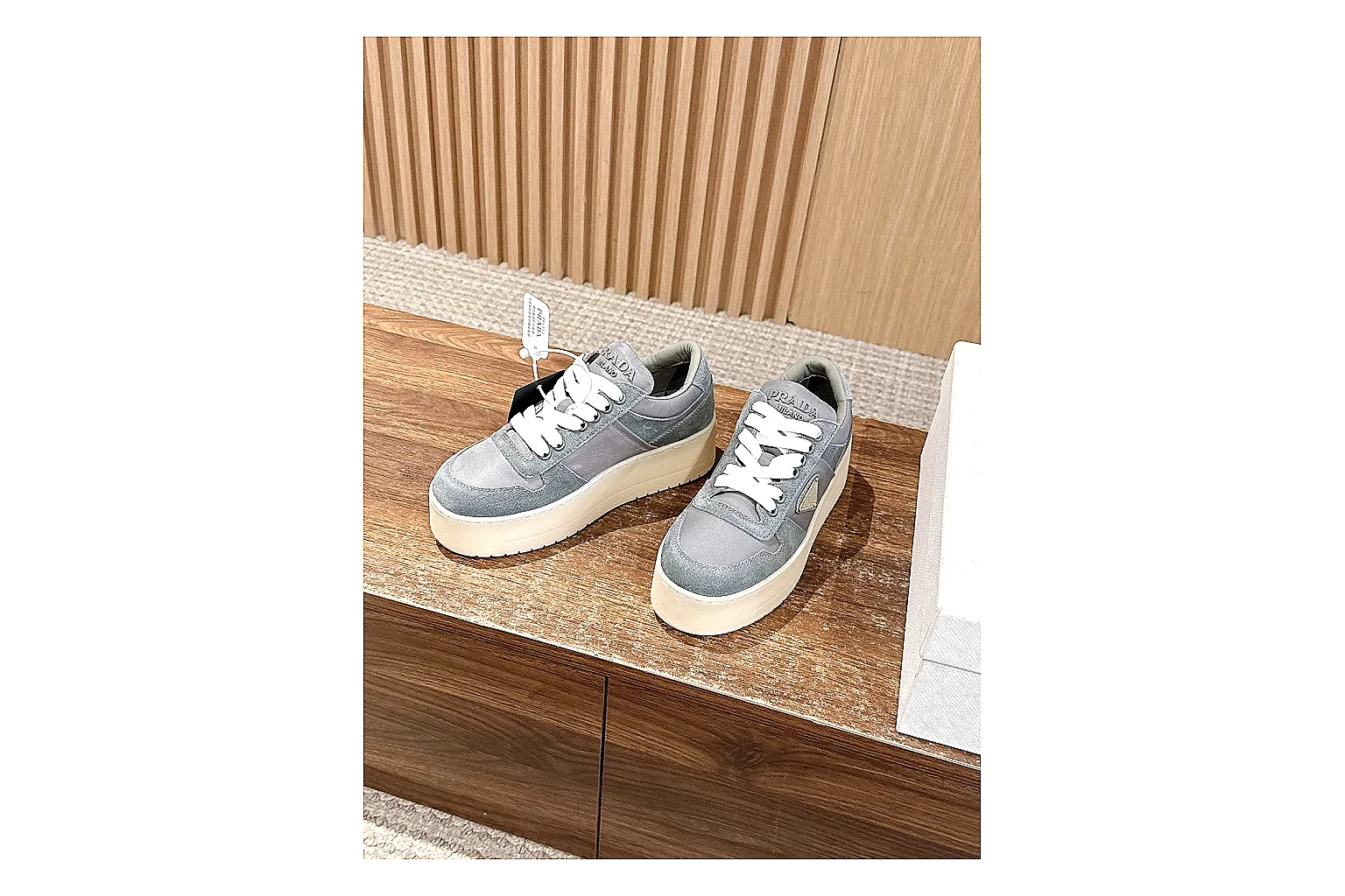 gogobuy.cloud Grey Platform Low 8764 Grey low-top product image thumbnail 4