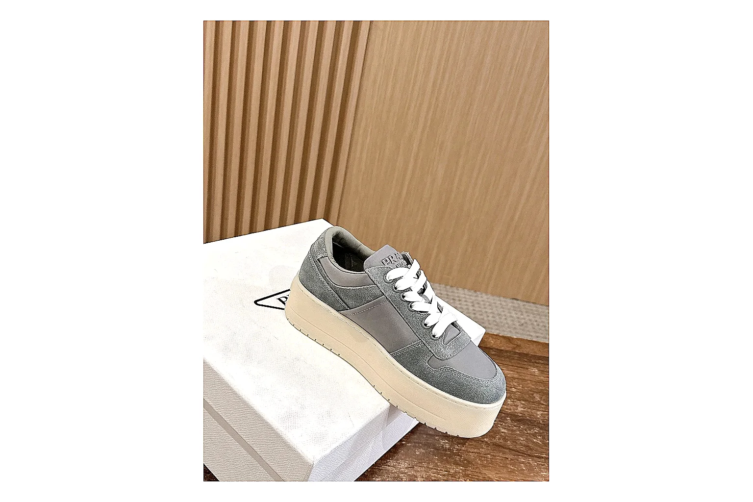 gogobuy.cloud Grey Platform Low 8764 Grey low-top product image thumbnail 5