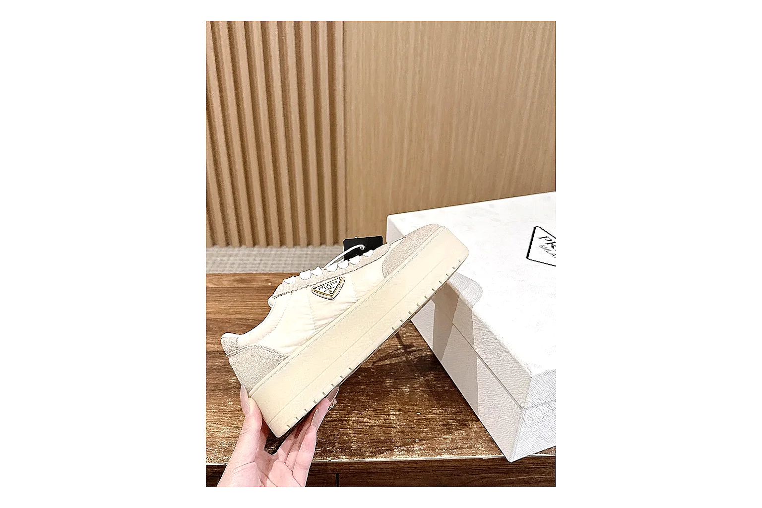 gogobuy.cloud Ivory Platform Low 8840 Ivory low-top product image thumbnail 2