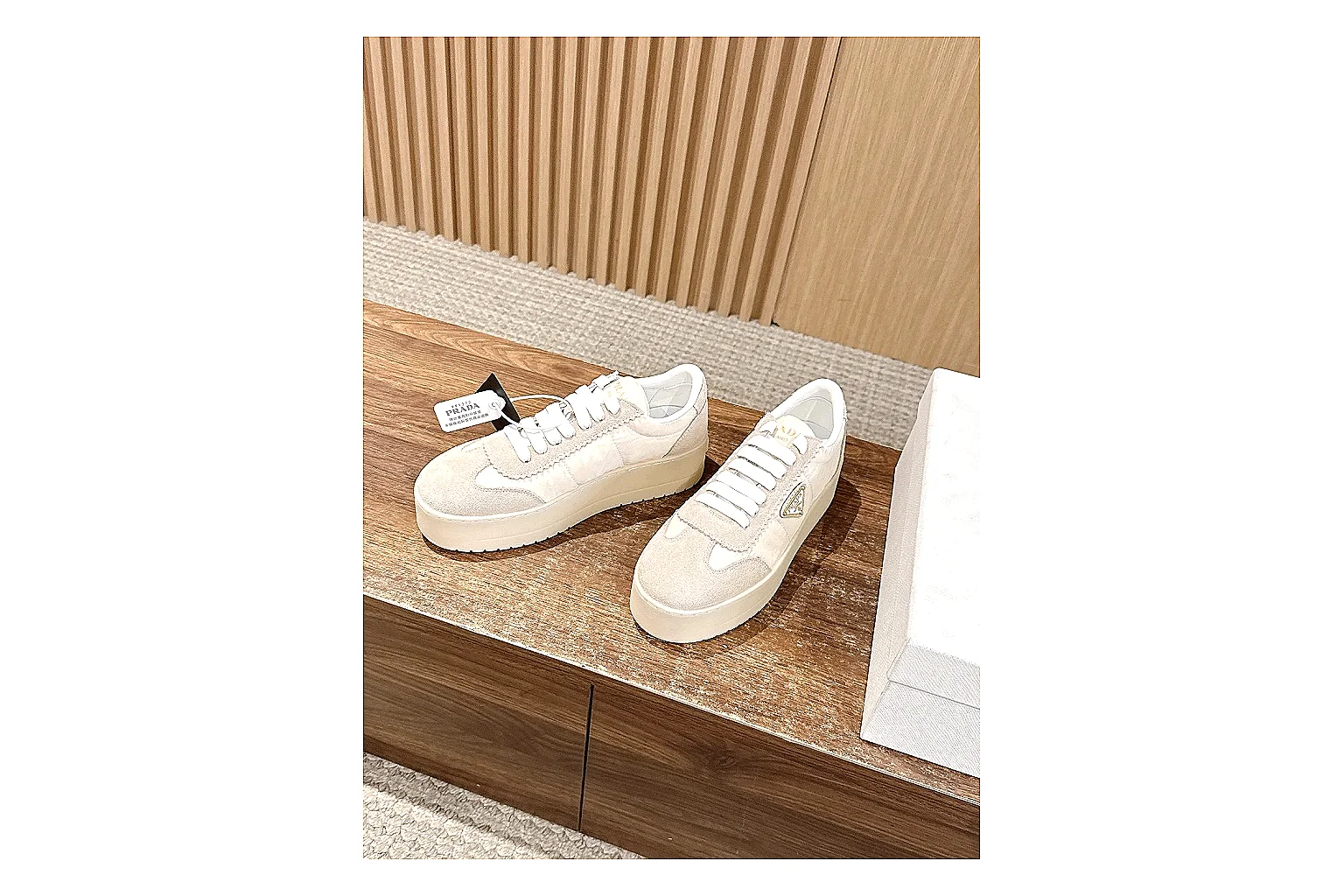 gogobuy.cloud Ivory Platform Low 8840 Ivory low-top product image thumbnail 4