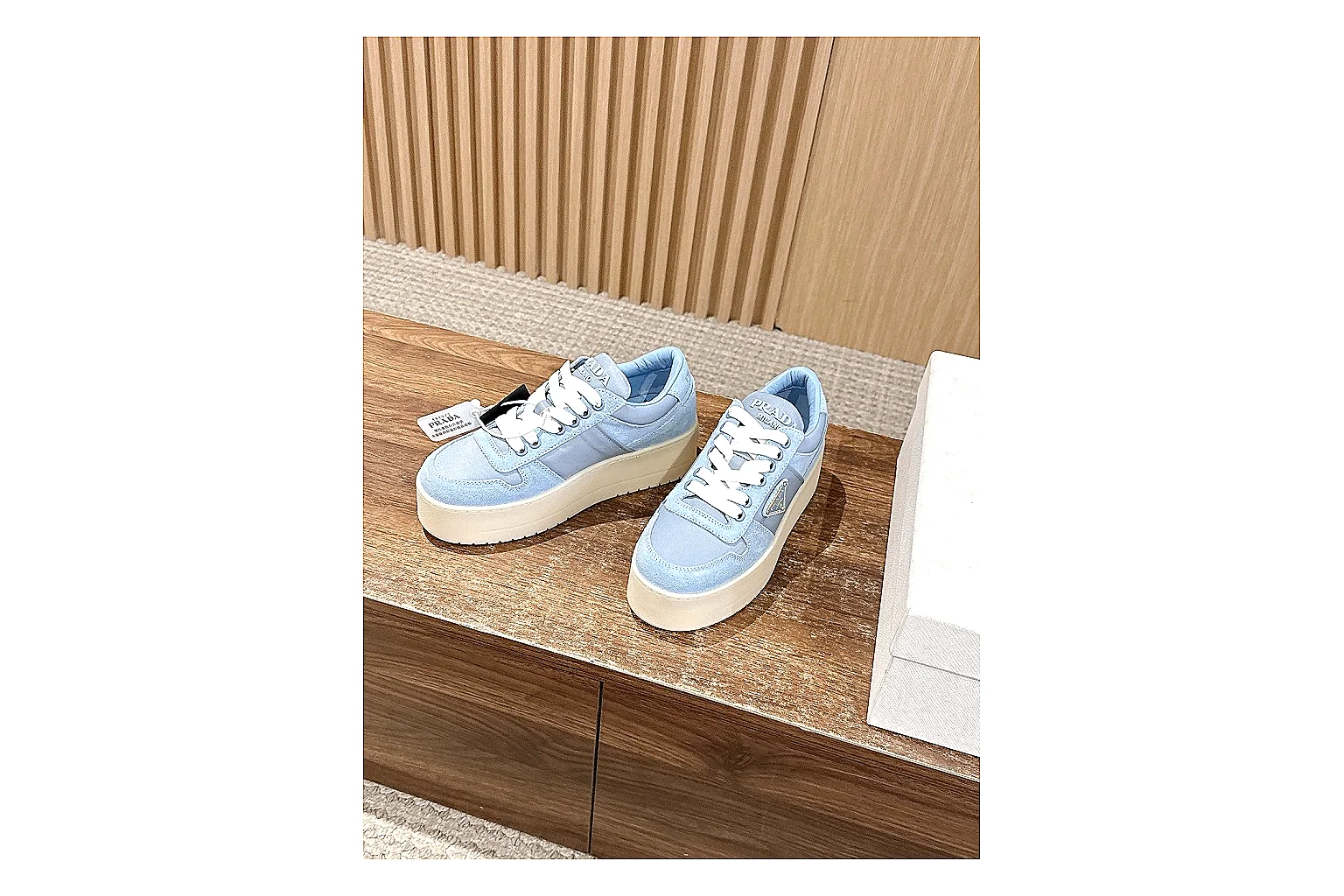 gogobuy.cloud Light Blue Platform Low 8808 Light Blue low-top product image thumbnail 4