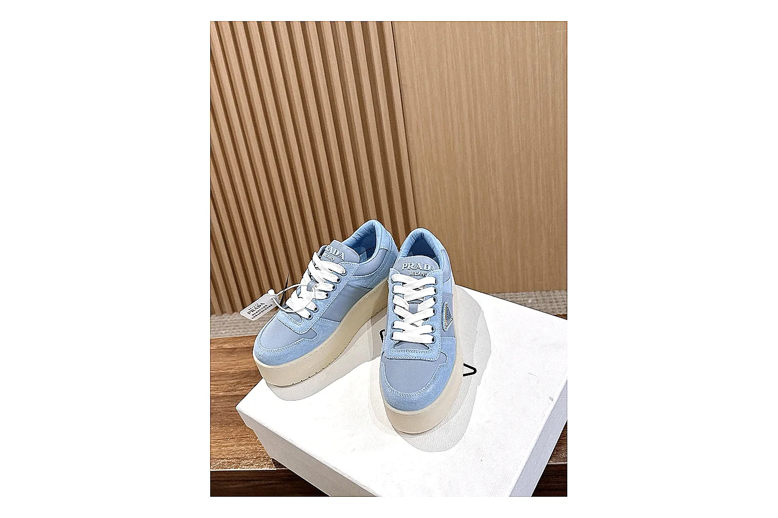 gogobuy.cloud Light Blue Platform Low 8808 Light Blue low-top product image thumbnail 6