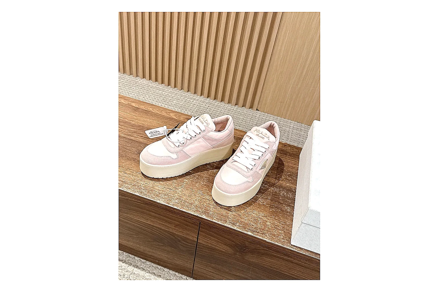 gogobuy.cloud Pale Pink Platform Low 8796 Pale Pink low-top product image thumbnail 4