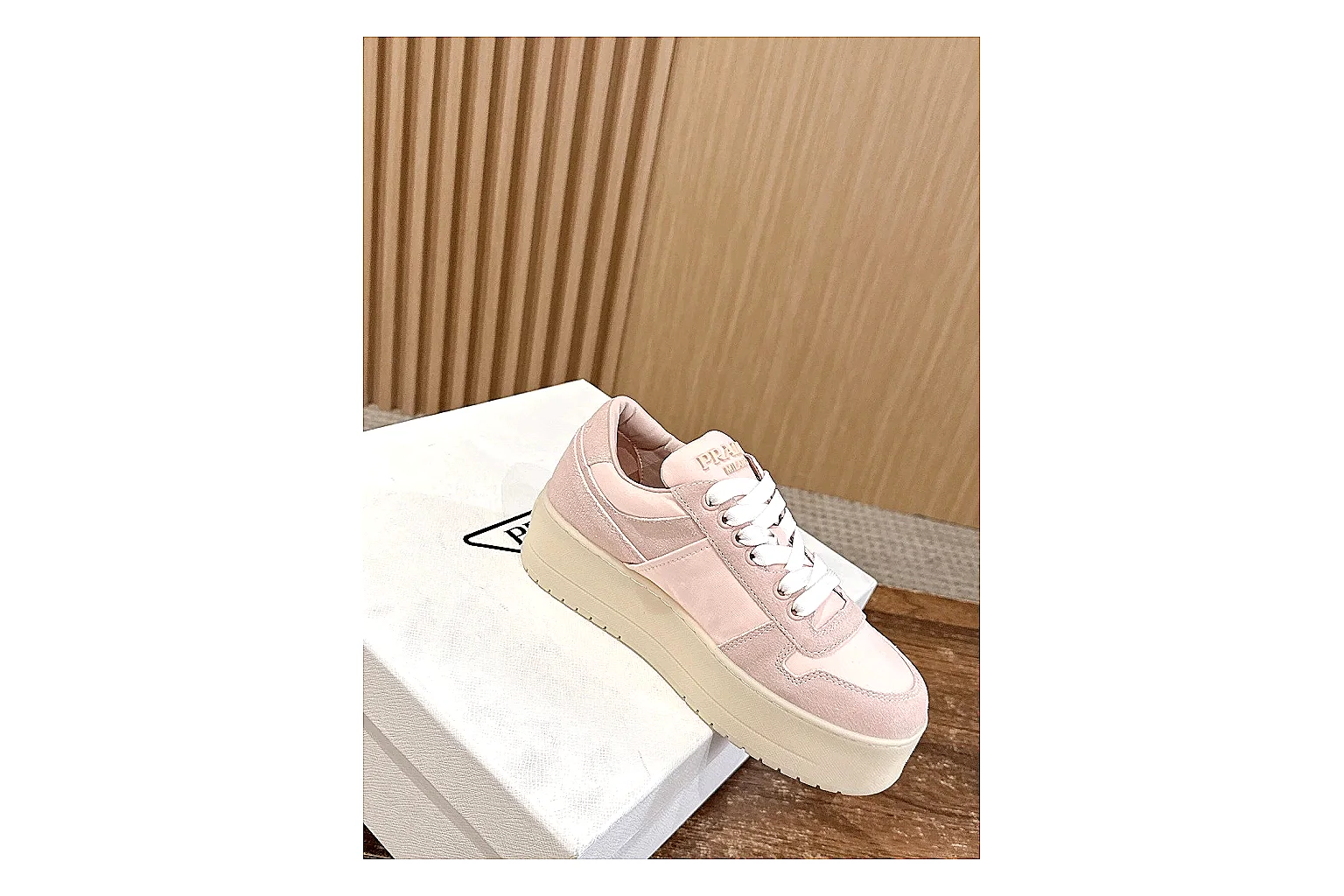gogobuy.cloud Pale Pink Platform Low 8796 Pale Pink low-top product image thumbnail 5
