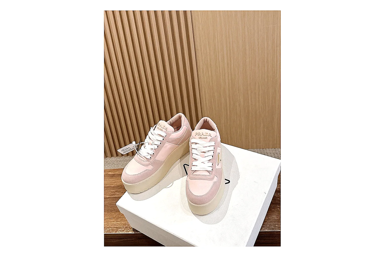 gogobuy.cloud Pale Pink Platform Low 8796 Pale Pink low-top product image thumbnail 6