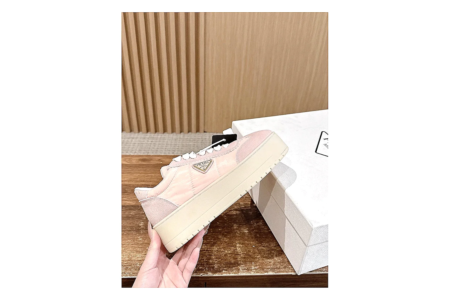 gogobuy.cloud Pink Platform Low 8610 Pink low-top product image thumbnail 2