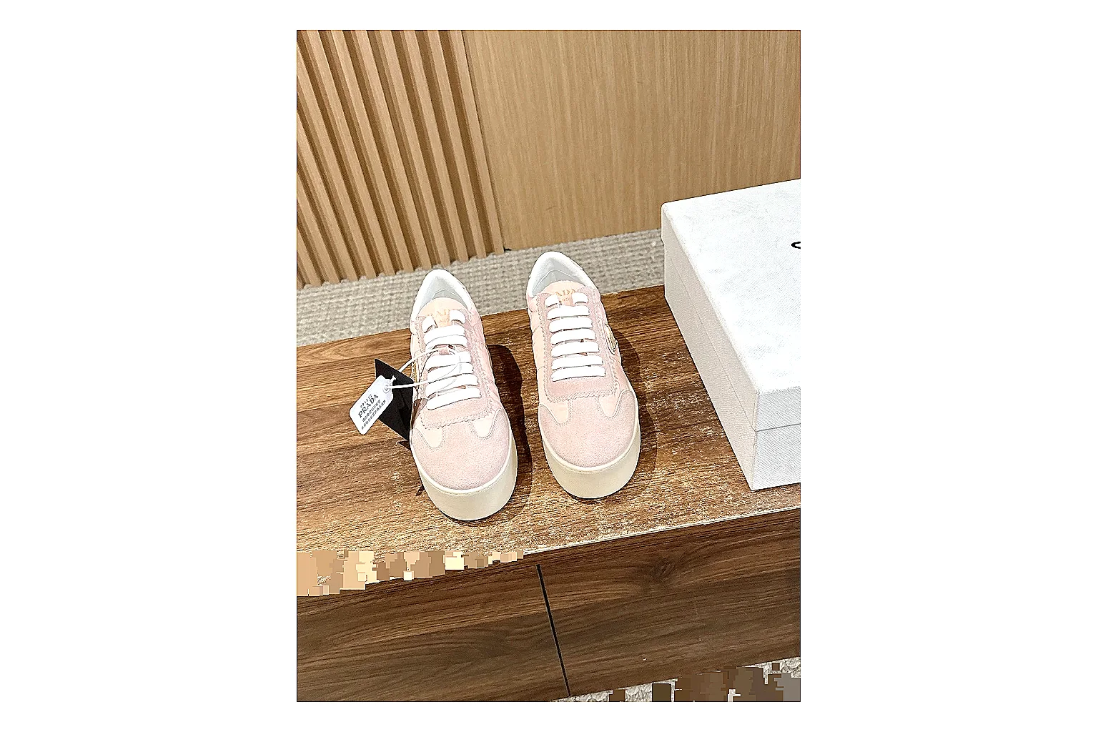 gogobuy.cloud Soft Pink Platform Low 8913 Soft Pink low-top product image