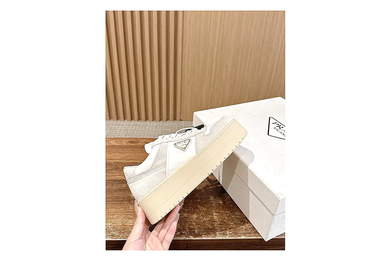 gogobuy.cloud White Platform Low 8750 White low-top product image thumbnail 2