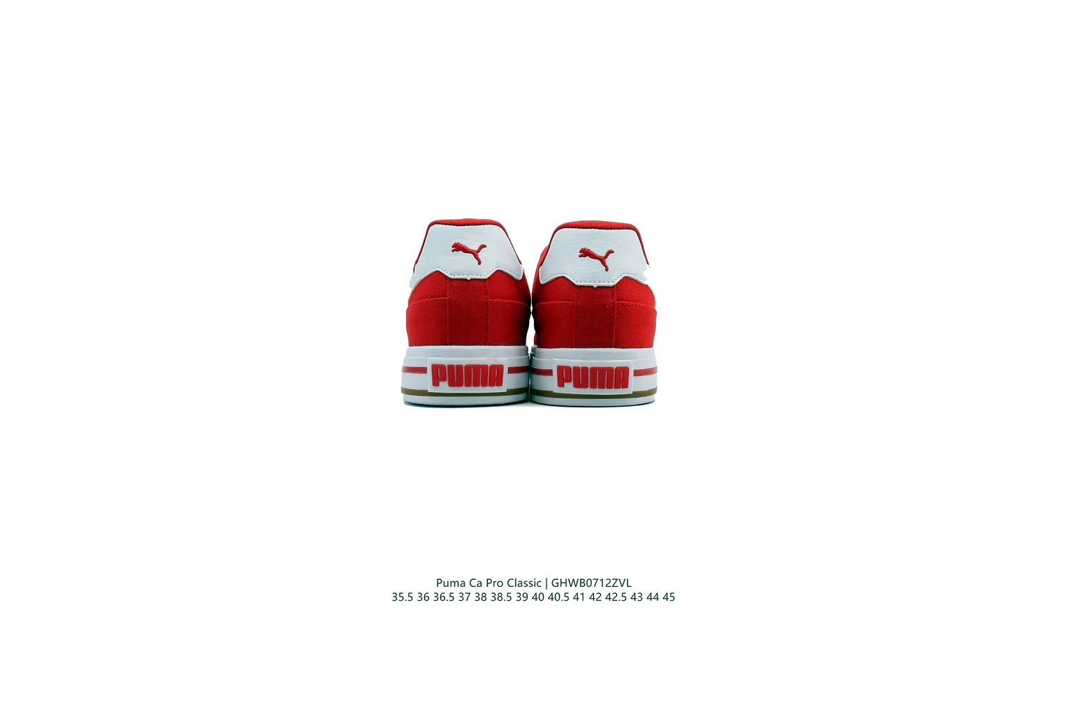 Puma Palermo Red White Green terrace sneaker six photo view thumbnail 6