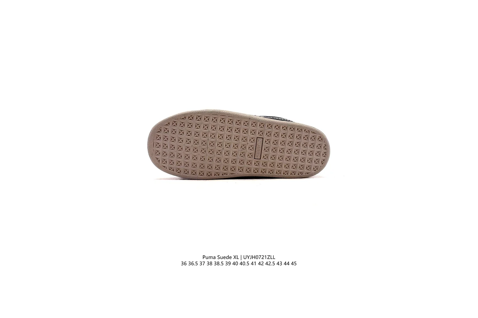 Puma Suede Black Cream suede low top six photo view thumbnail 2