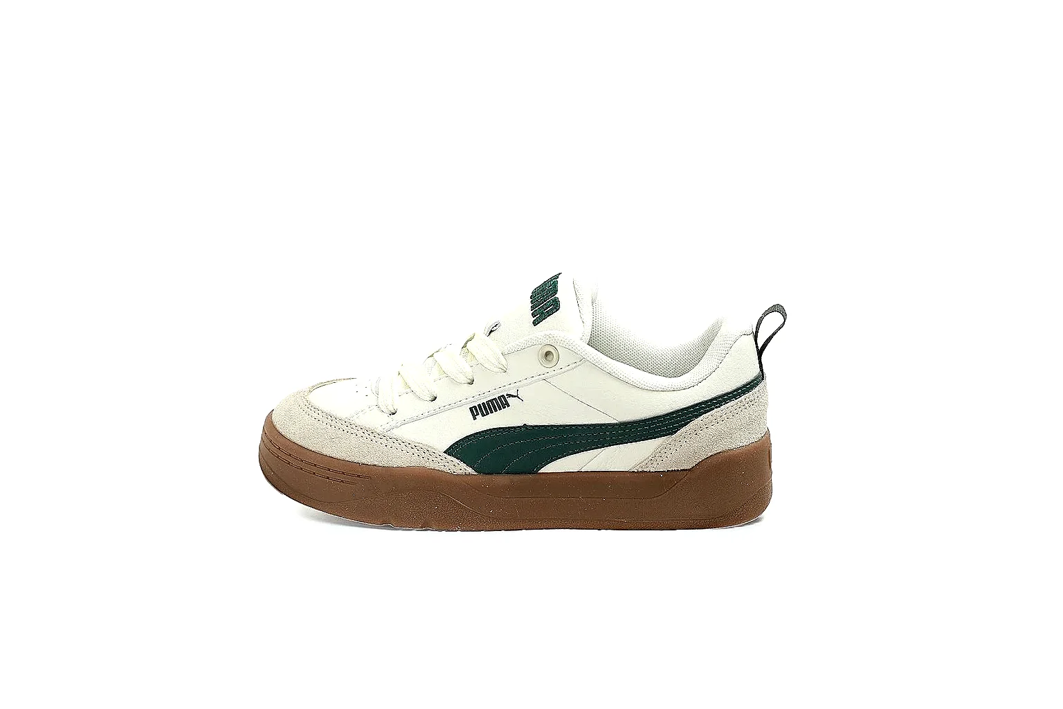 GogoBuy agent brief photos for Puma White Green Gum Low Sneaker