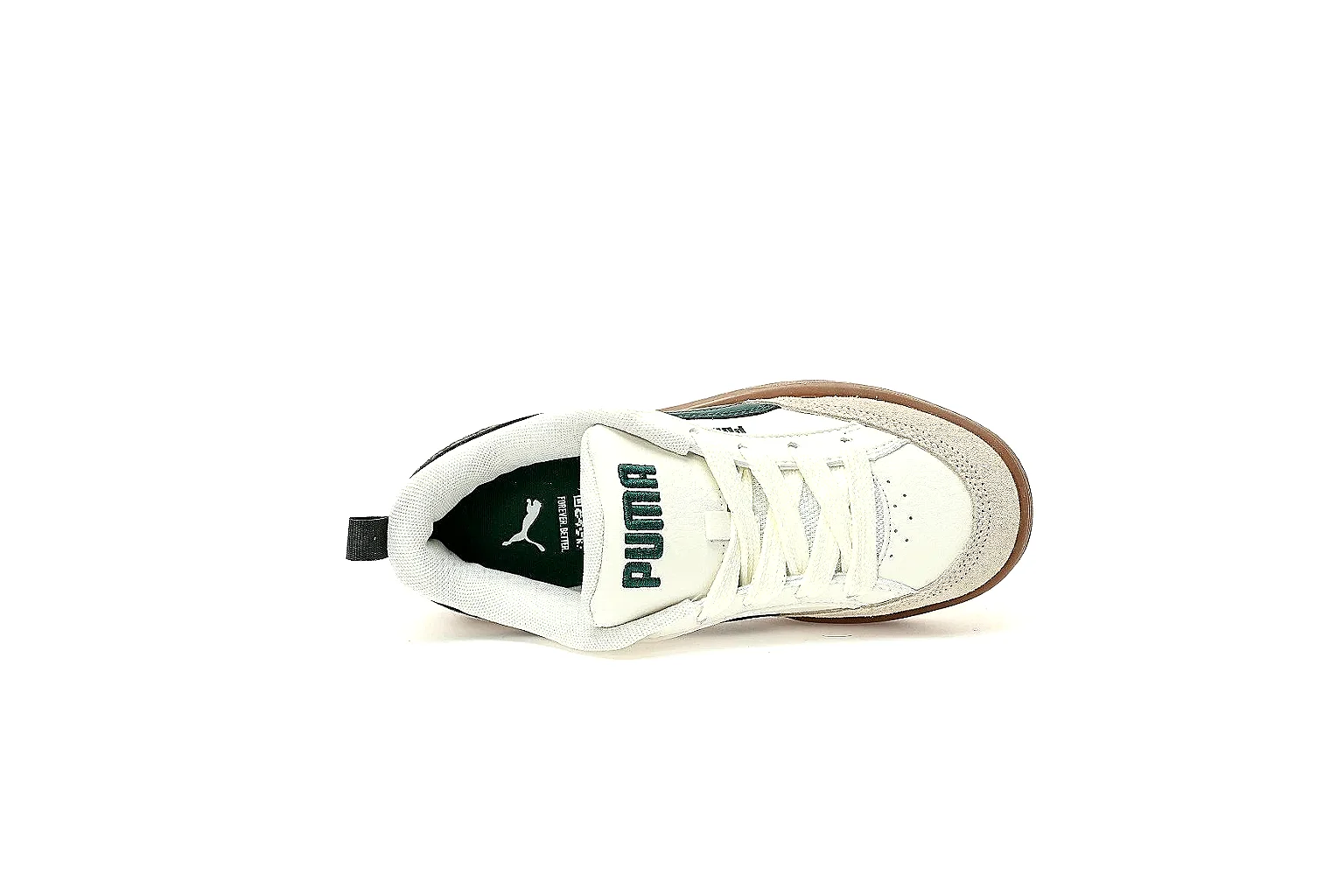 GogoBuy agent brief photos for Puma White Green Gum Low Sneaker thumbnail 6