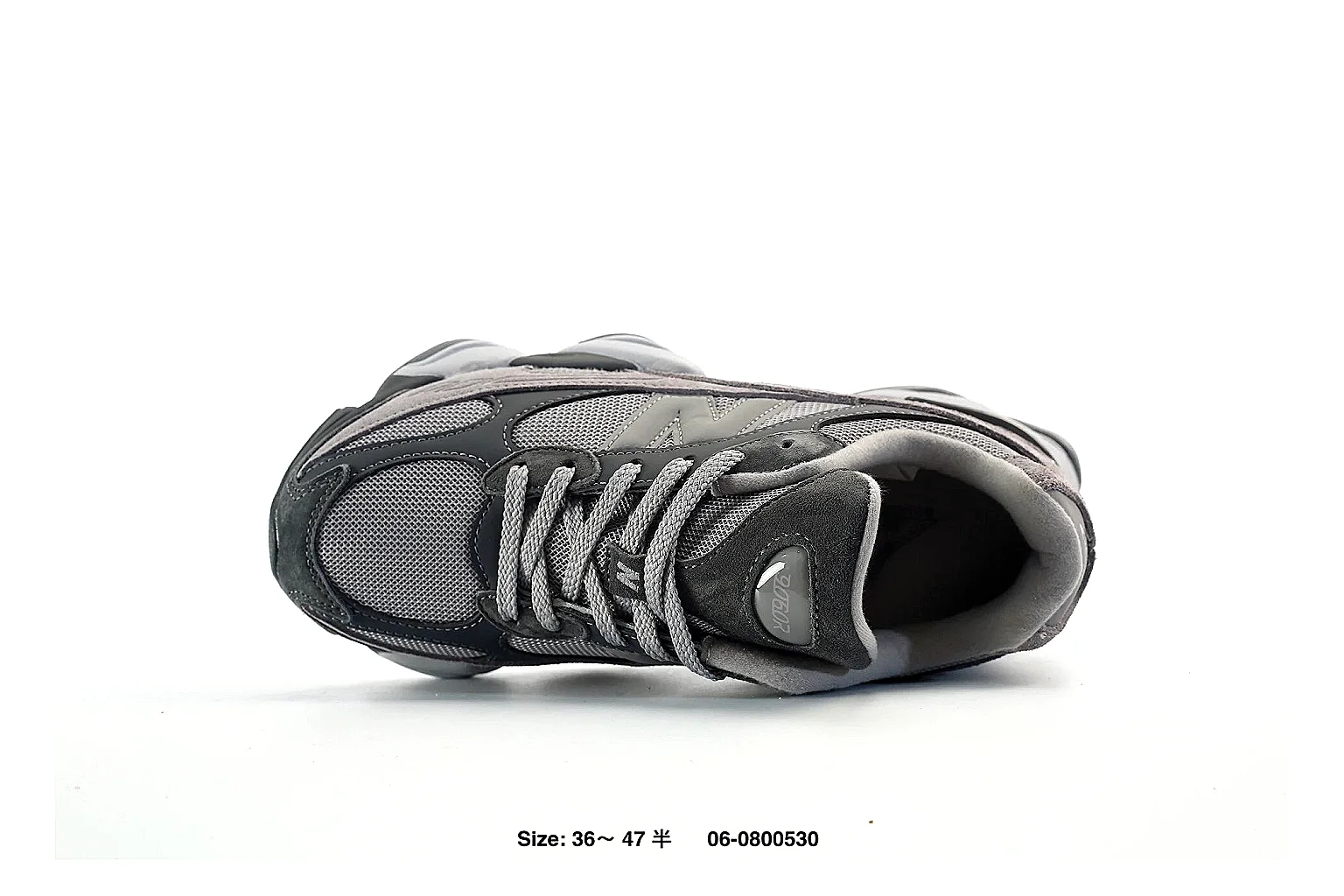 gogobuy.cloud Grey Sculpted Runner 9782 Grey runner product image thumbnail 6