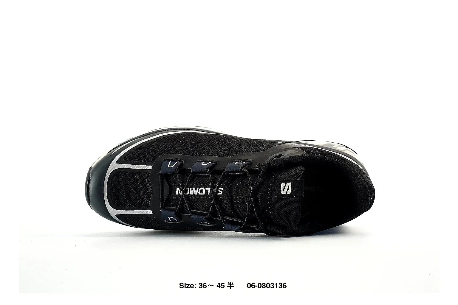 Salomon XT-6 Black Silver Sneaker 7051 agent value and shipping risk image thumbnail 6