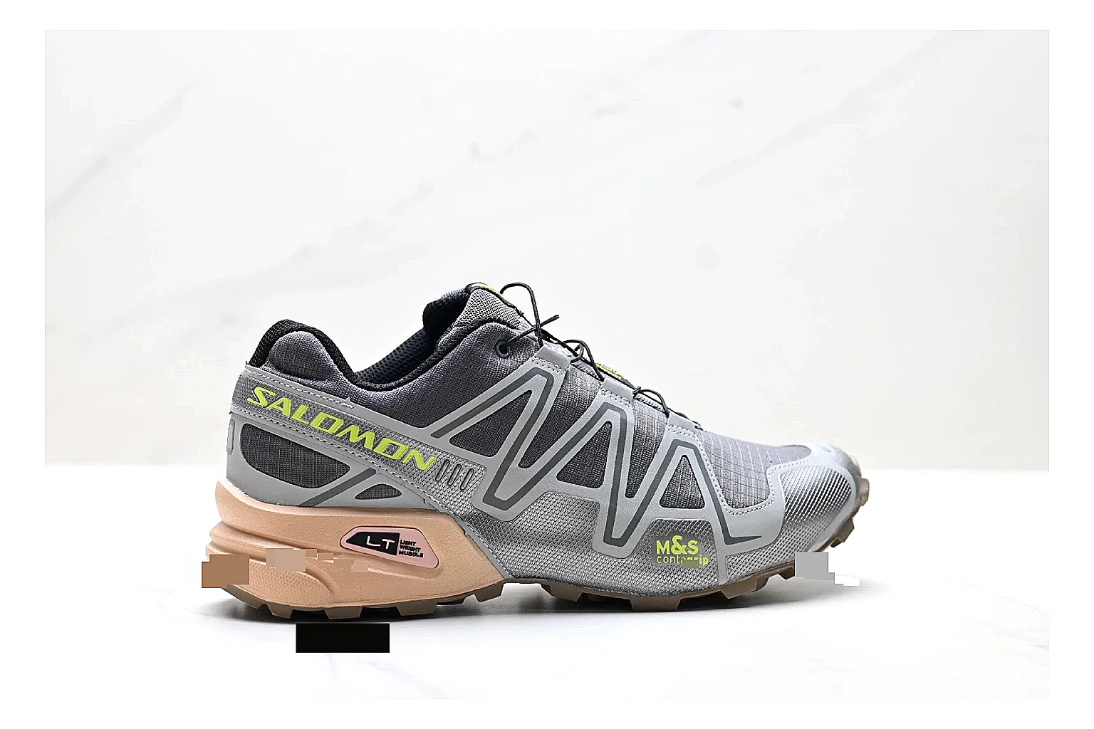 gogobuy.cloud Salomon Xt 6 Gray Tan agent risk brief six-photo gallery thumbnail 2