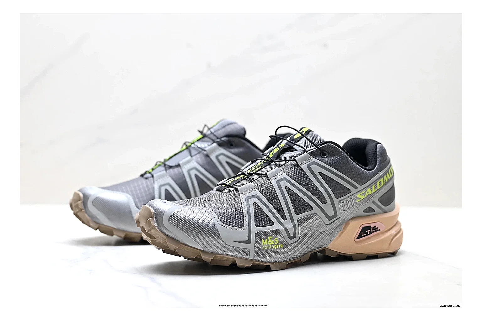 gogobuy.cloud Salomon Xt 6 Gray Tan agent risk brief six-photo gallery thumbnail 6