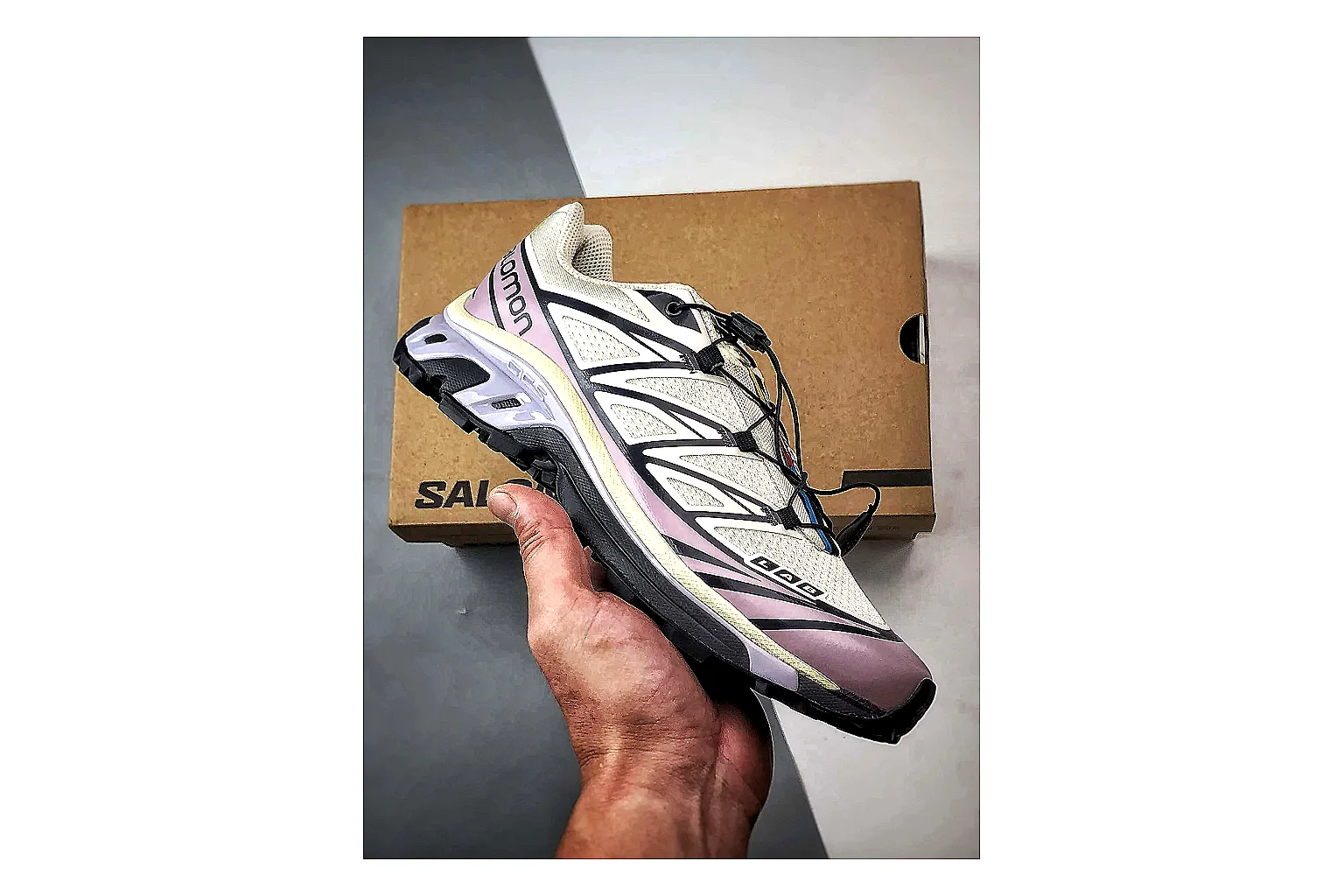 Salomon Xt 6 Purple Sneakers shopping brief image SKU 1182167037 thumbnail 4