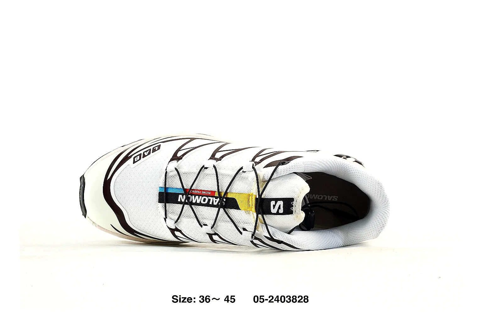 Salomon XT-6 White Black Sneaker 5146 agent value and shipping risk image thumbnail 6