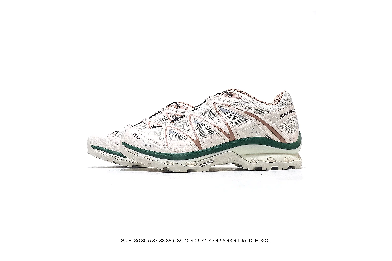 Salomon XT-6 White Green Sneaker 7556 agent value and shipping risk image thumbnail 4