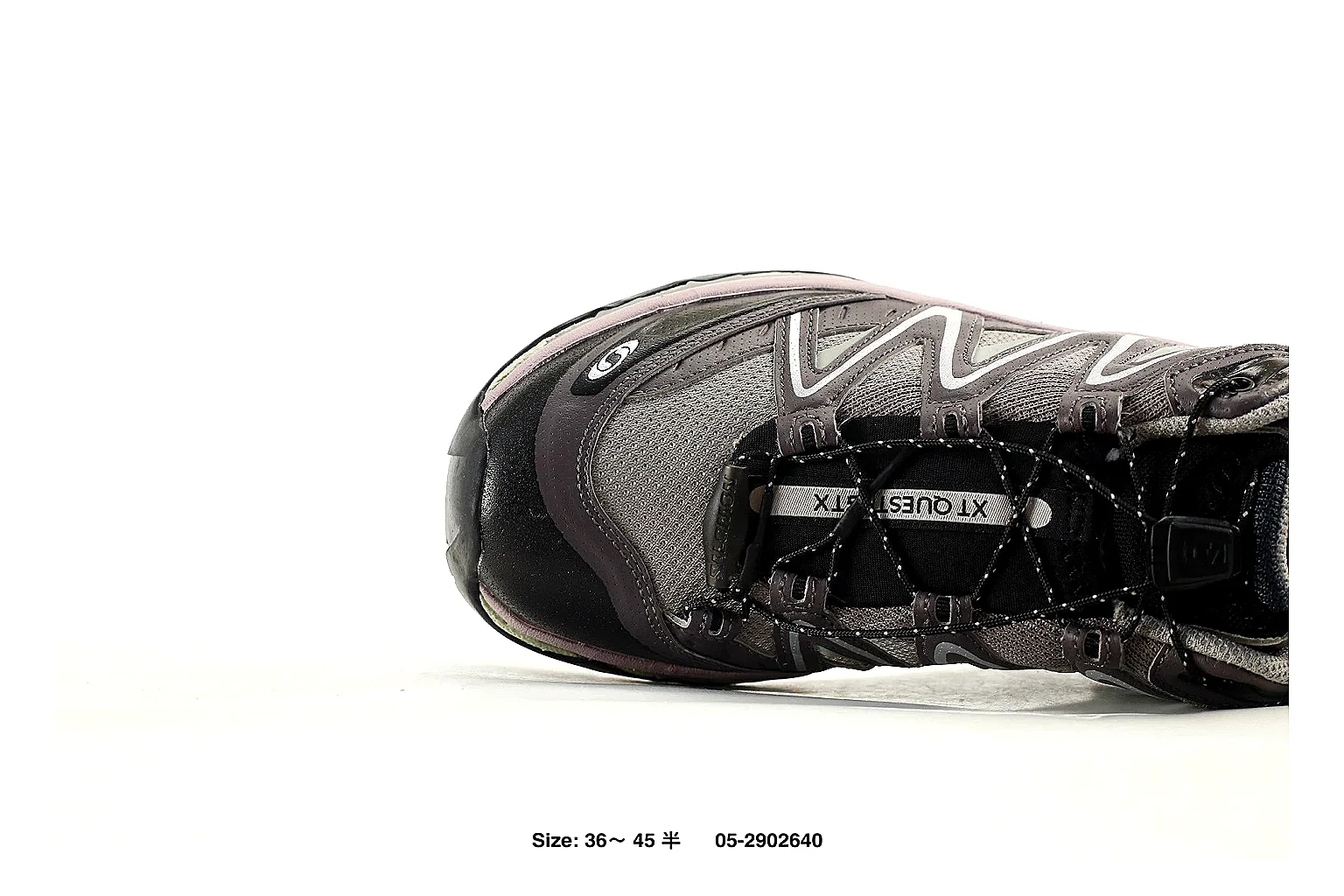 Salomon XT style runner Silver Gray 5989 agent shopping brief six-photo gallery thumbnail 3