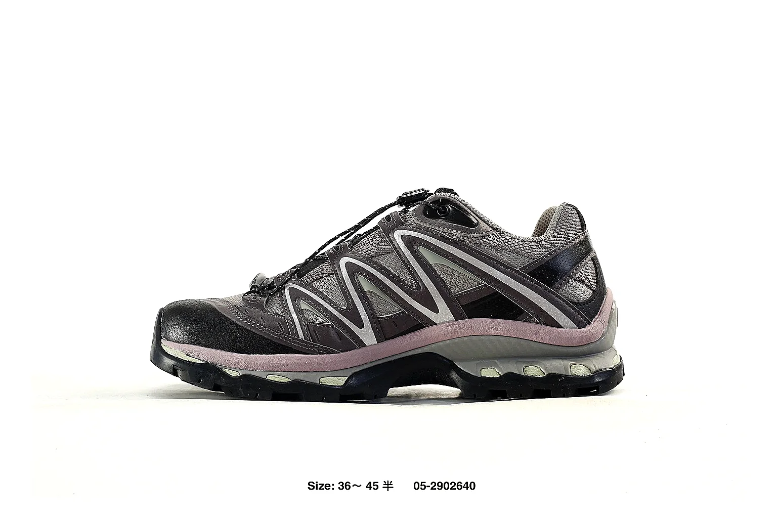 Salomon XT style runner Silver Gray 5989 agent shopping brief six-photo gallery thumbnail 5