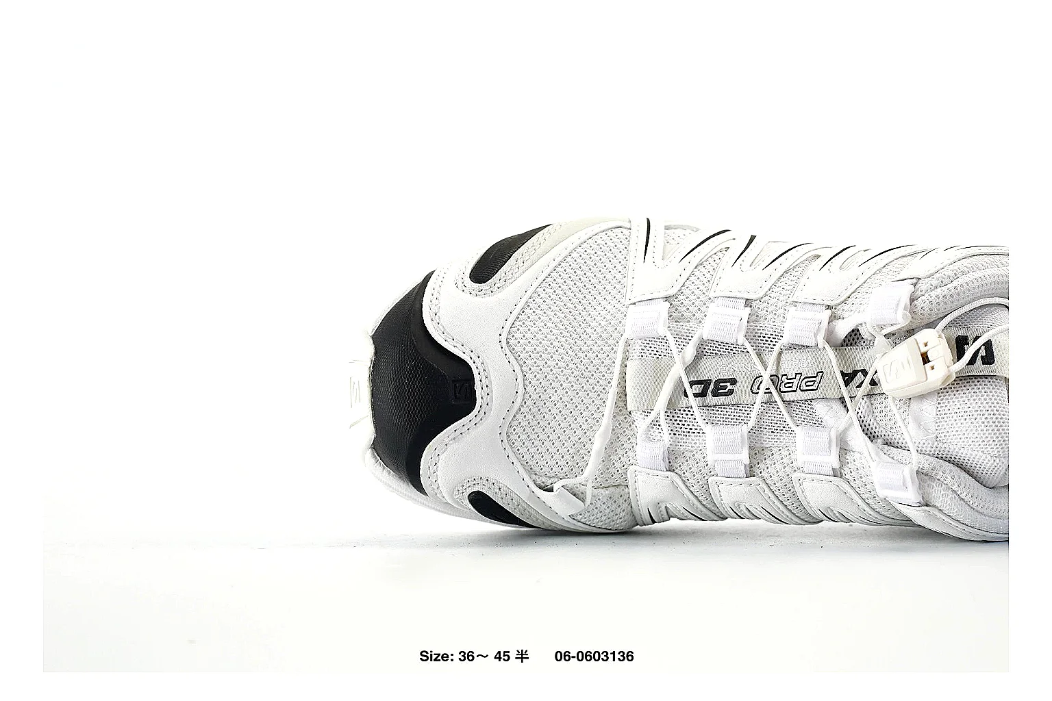 Salomon XT trail runner White Black 0676 agent shopping brief six-photo gallery thumbnail 3